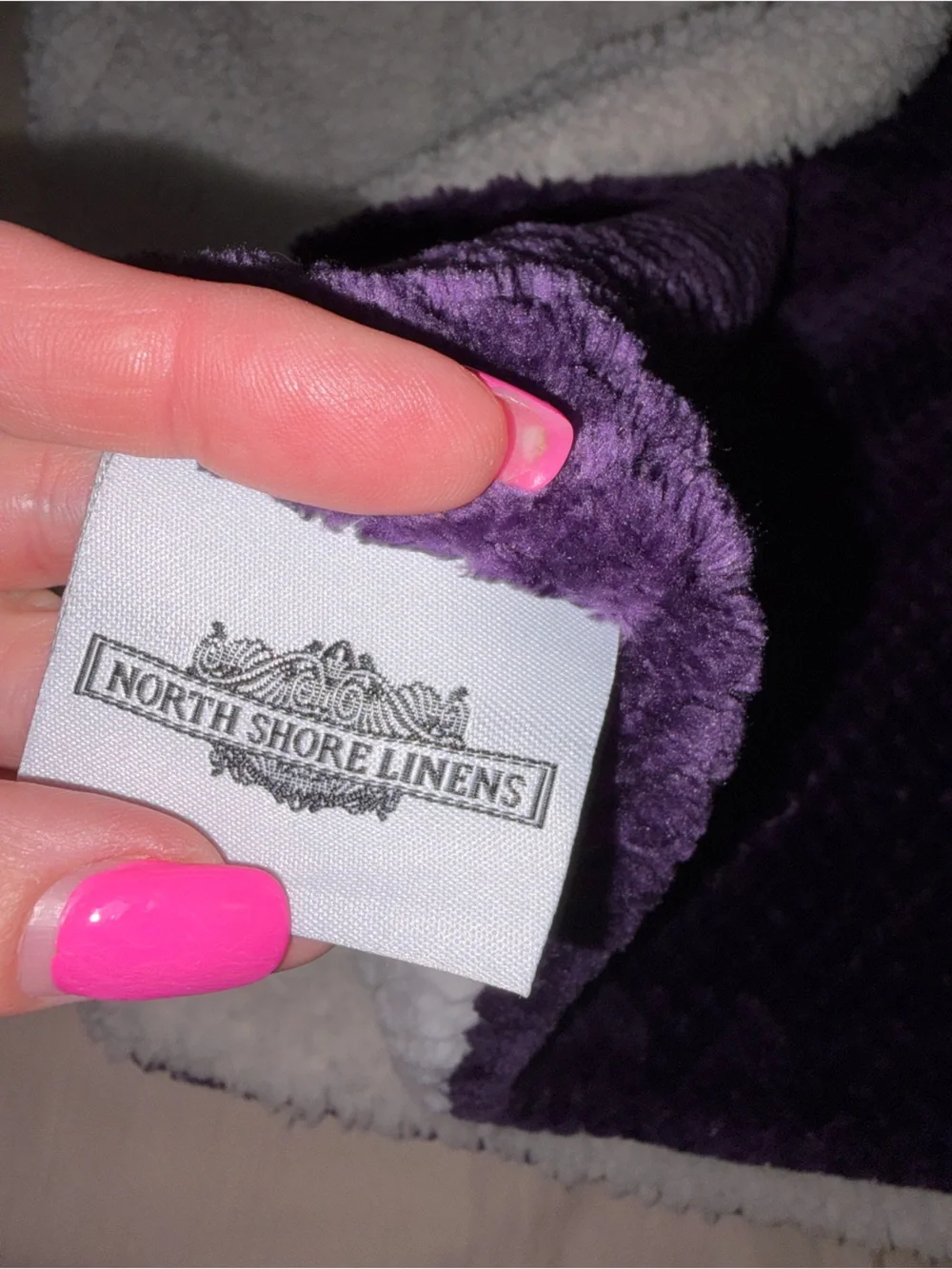 NORTH SHORE Linens Throw blanket fleece